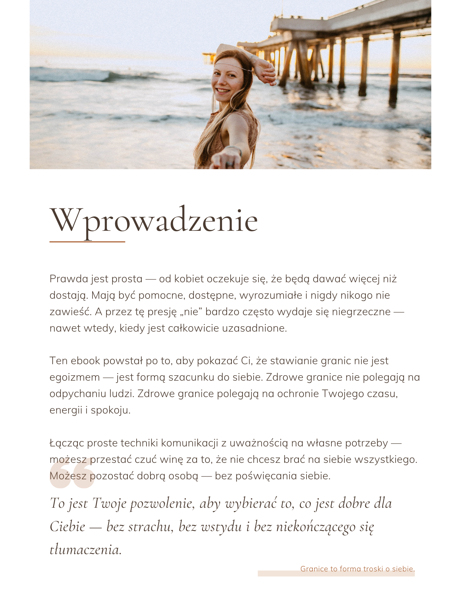 Jak wyznaczać granice?- ebook dla kobiet